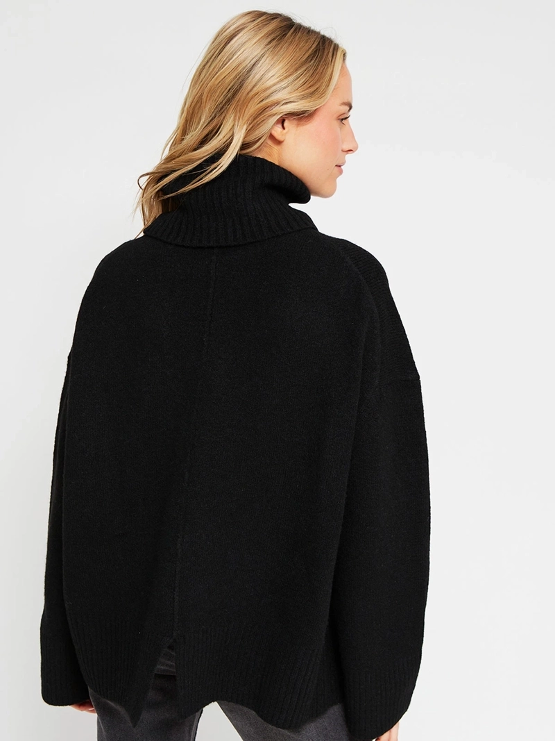 SWEATER MUJER INDEX CUELLO ALTO MANGA LARGA - 3