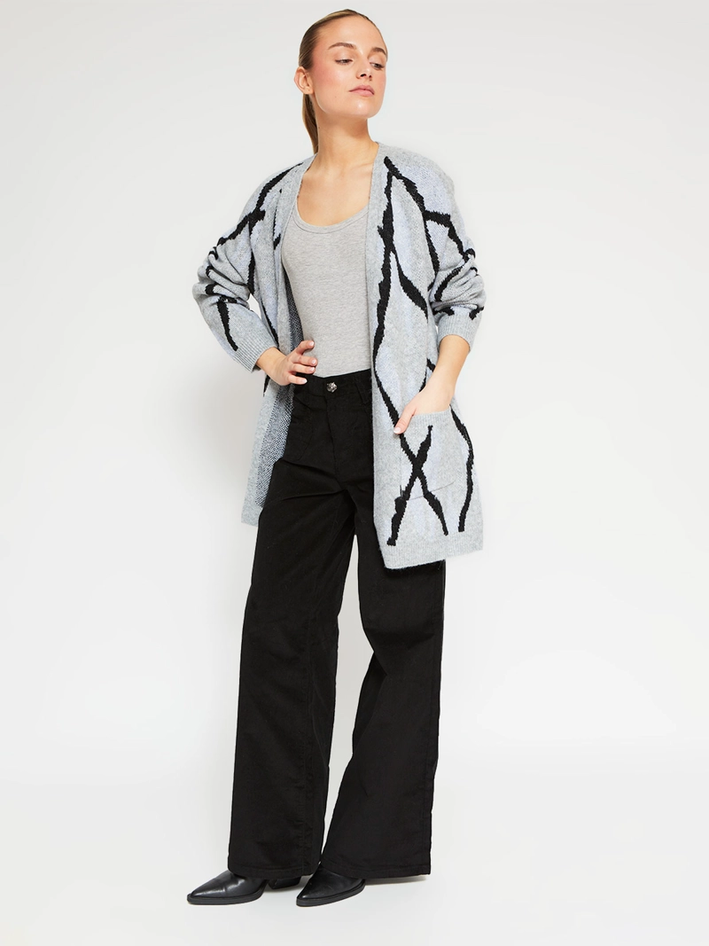 CARDIGAN MUJER BARBADOS JACQUARD - 5