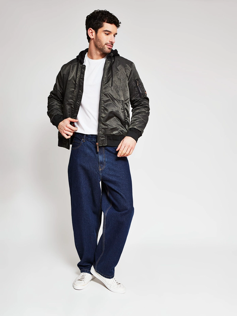 CHAQUETA HOMBRE ROBERT LEWIS BOMBER GORRO - 4