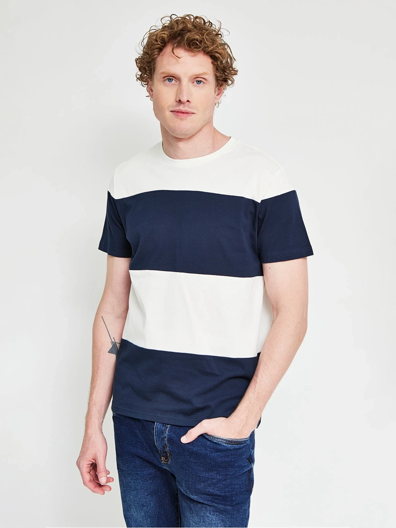 POLERA HOMBRE REGATTA ALGODÓN CUELLO REDONDO MANGA CORTA - 1