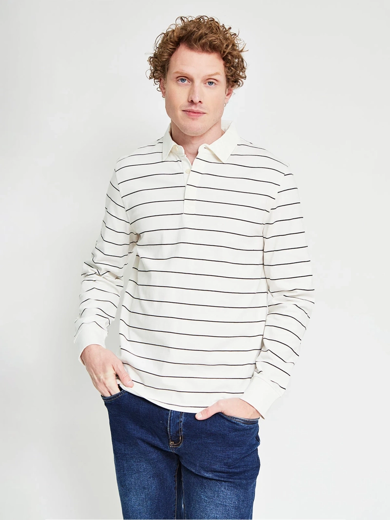 POLERA HOMBRE REGATTA ALGODÓN MANGA LARGA - 1