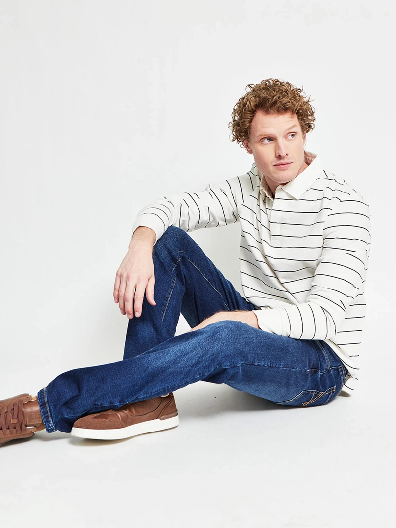 POLERA HOMBRE REGATTA ALGODÓN MANGA LARGA - 4