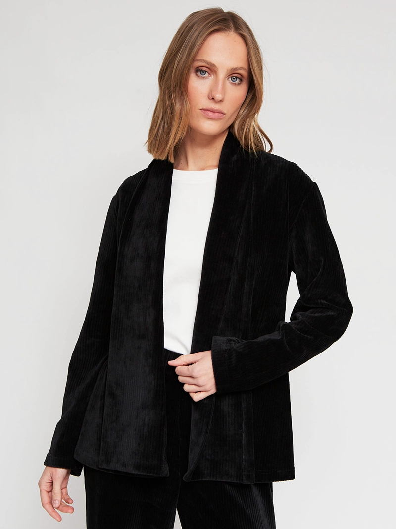 CARDIGAN MUJER AZIZ ALGODÓN ANCHO - 2