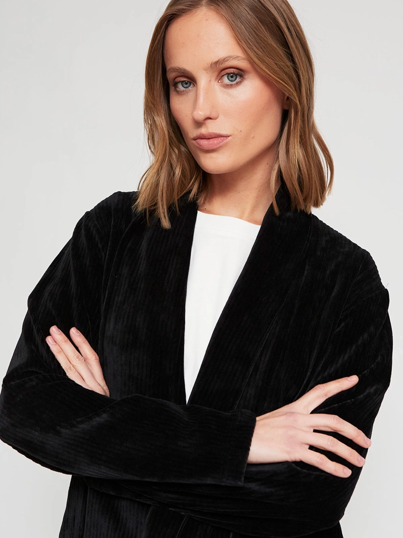 CARDIGAN MUJER AZIZ ALGODÓN ANCHO - 4