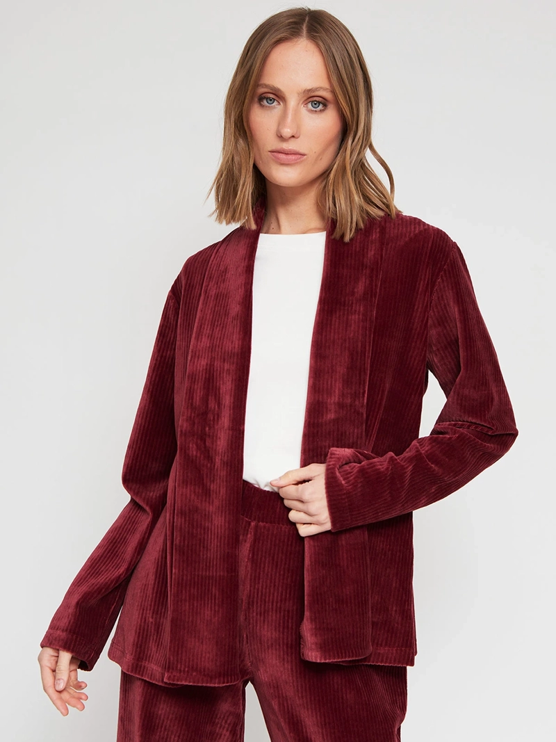 CARDIGAN MUJER AZIZ ALGODÓN ANCHO - 2