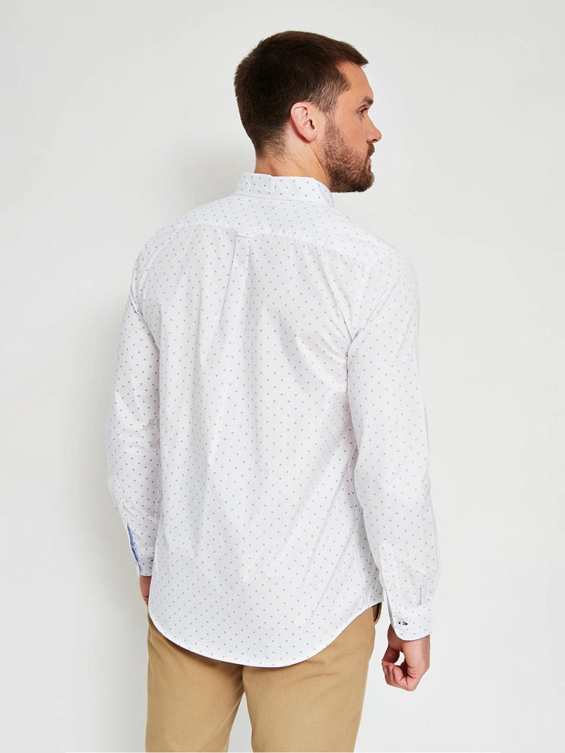 CAMISA HOMBRE KENNETH STEVENS ALGODÓN MANGA LARGA POPLIN - 2