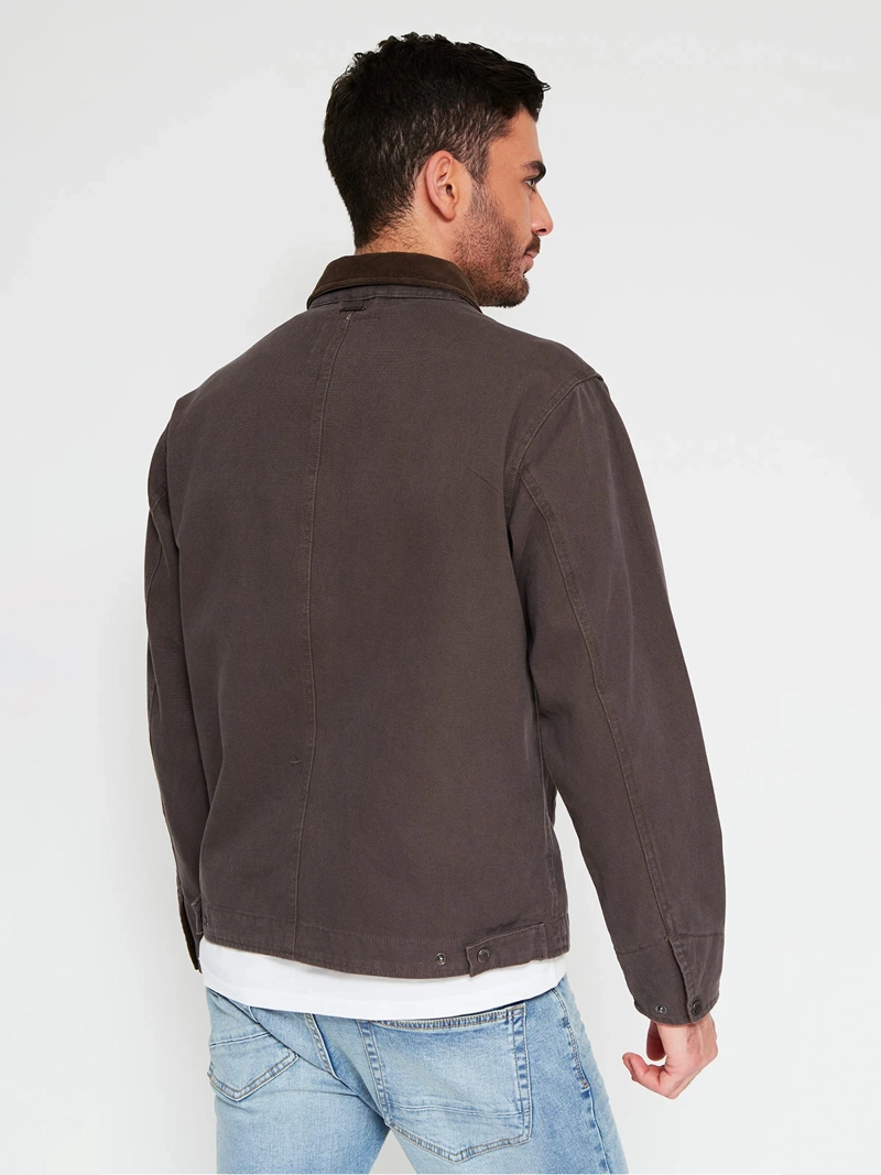 CHAQUETA HOMBRE BARBADOS ALGODÓN TRUCKER - 2