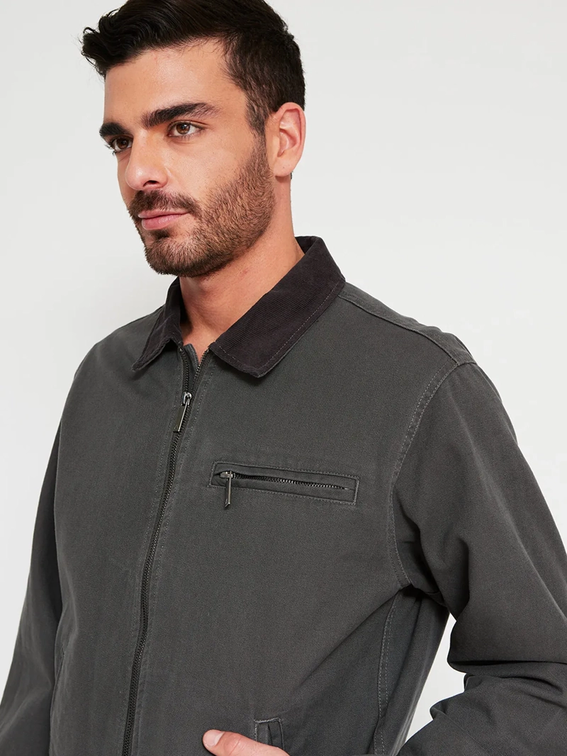 CHAQUETA HOMBRE BARBADOS ALGODÓN TRUCKER - 3