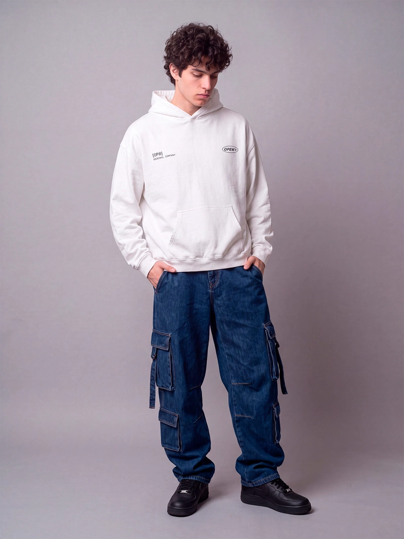 POLERÓN HOMBRE INDEX ALGODÓN LAVADO OVERSIZE - 3