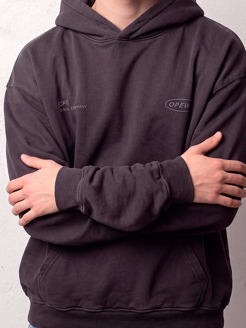 POLERÓN HOMBRE INDEX ALGODÓN LAVADO OVERSIZE - 4