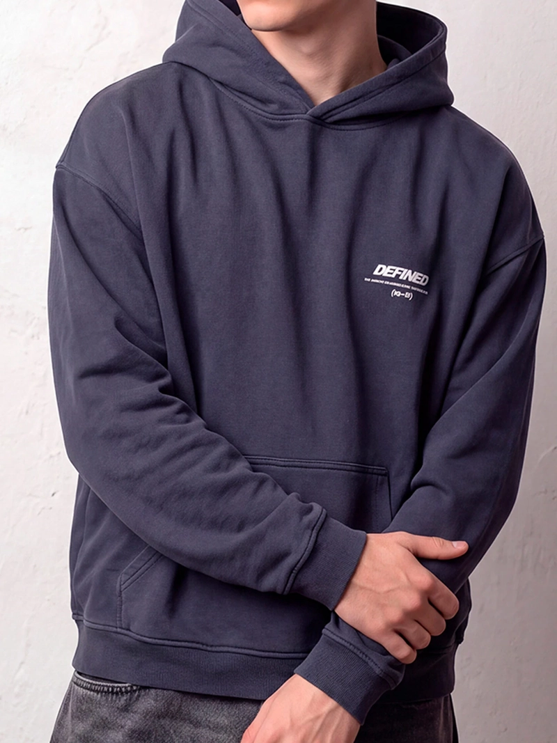 POLERÓN HOMBRE INDEX ALGODÓN LAVADO OVERSIZE - 4