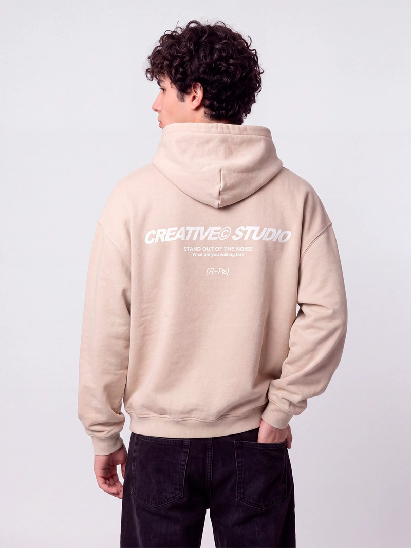 POLERÓN HOMBRE INDEX ALGODÓN LAVADO OVERSIZE - 2