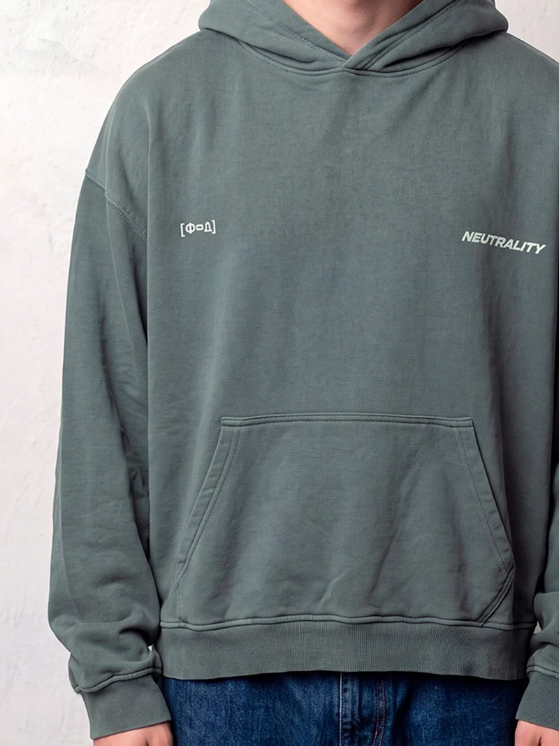 POLERÓN HOMBRE INDEX ALGODÓN LAVADO OVERSIZE - 4