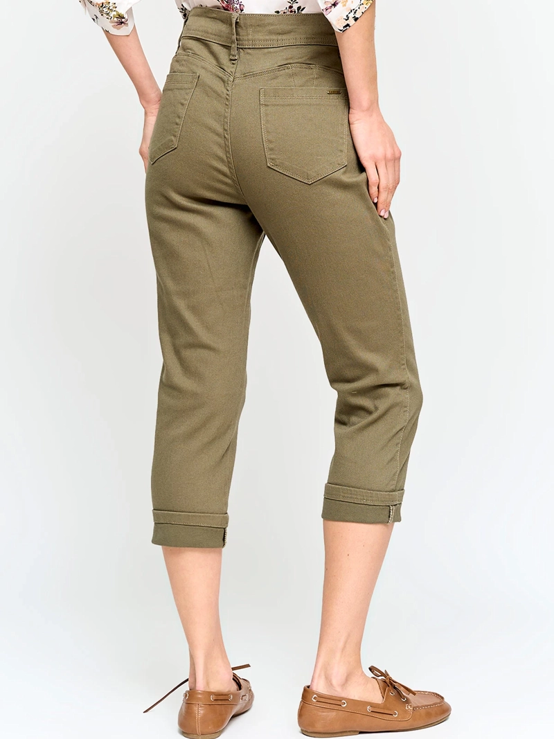 PANTALÓN MUJER AZIZ ALGODÓN CAPRI - 3