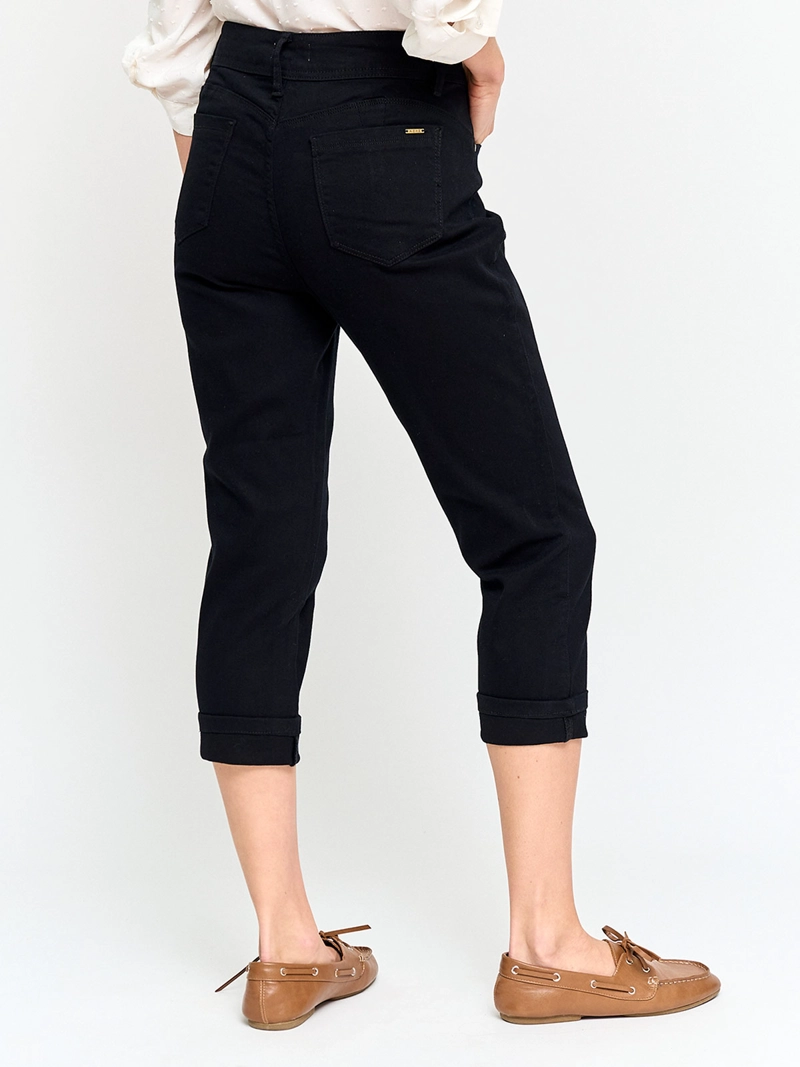 PANTALÓN MUJER AZIZ ALGODÓN CAPRI - 3