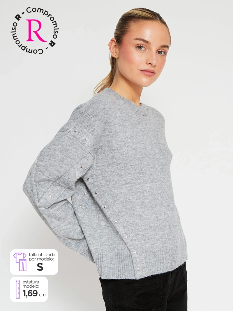 SWEATER MUJER BARBADOS FLECOS - 1
