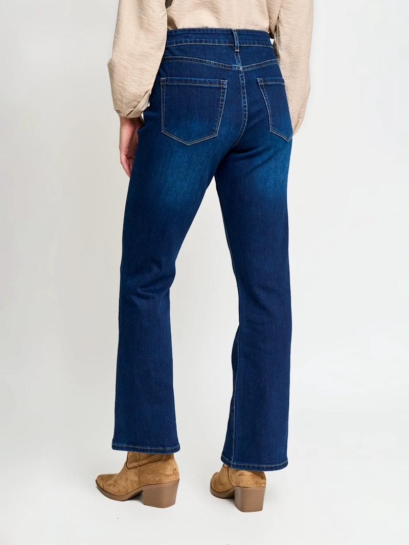 JEANS MUJER AZIZ ALGODÓN FLARE - 3