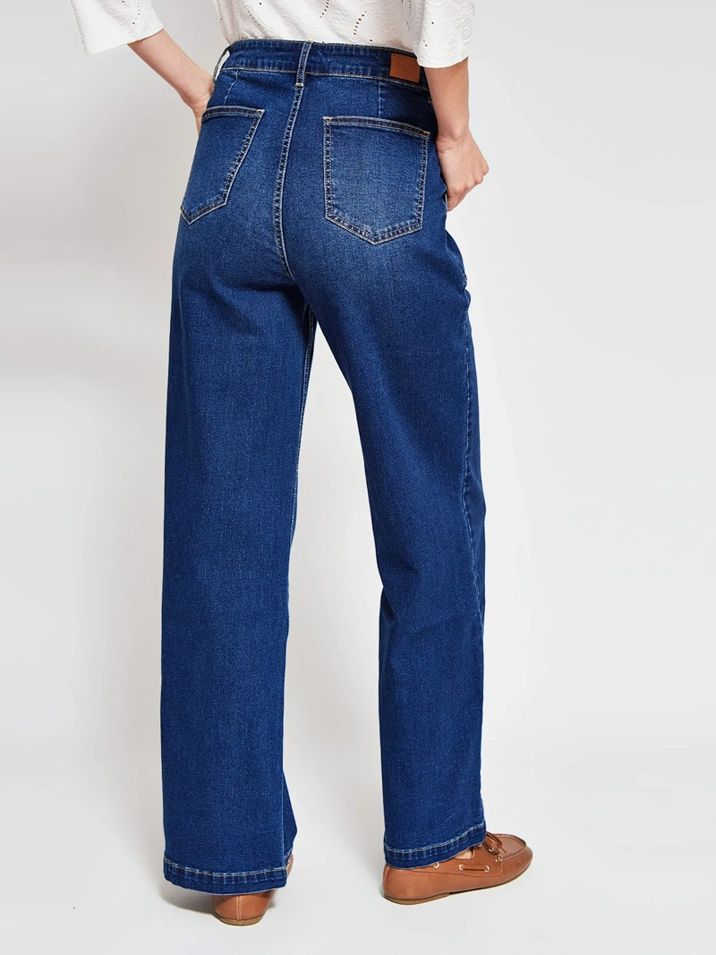 JEANS MUJER AZIZ ALGODÓN RECTO - 3