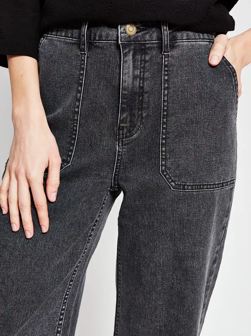 JEANS MUJER AZIZ ALGODÓN RECTO - 4