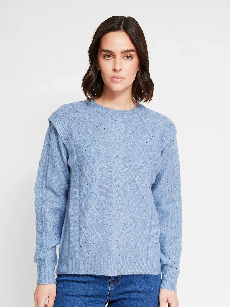 SWEATER MUJER AZIZ MANGA LARGA - 2