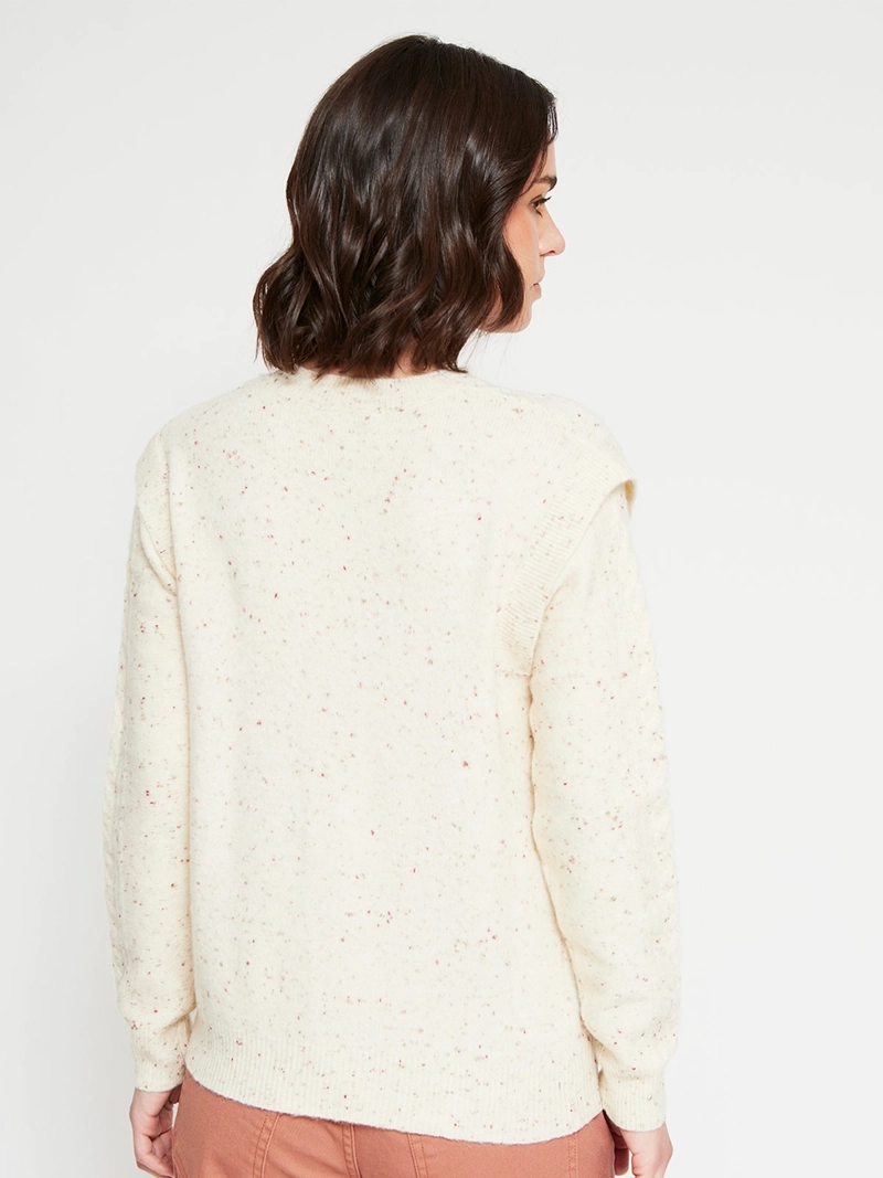 SWEATER MUJER AZIZ MANGA LARGA - 3