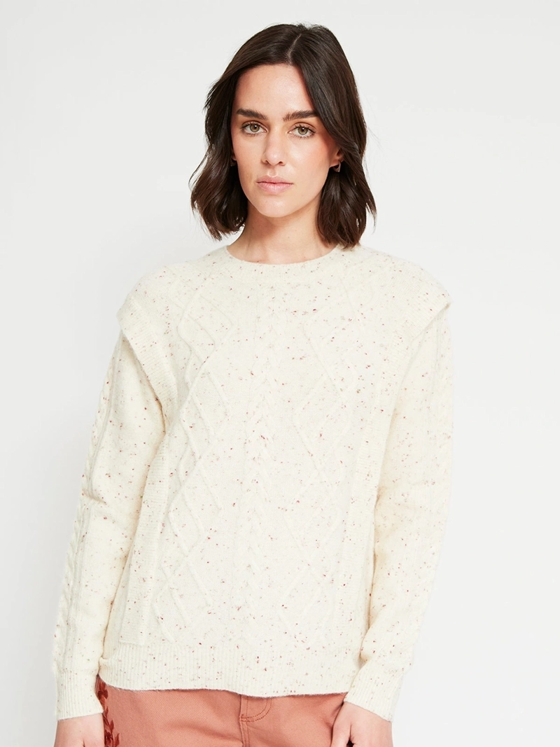 SWEATER MUJER AZIZ MANGA LARGA - 2