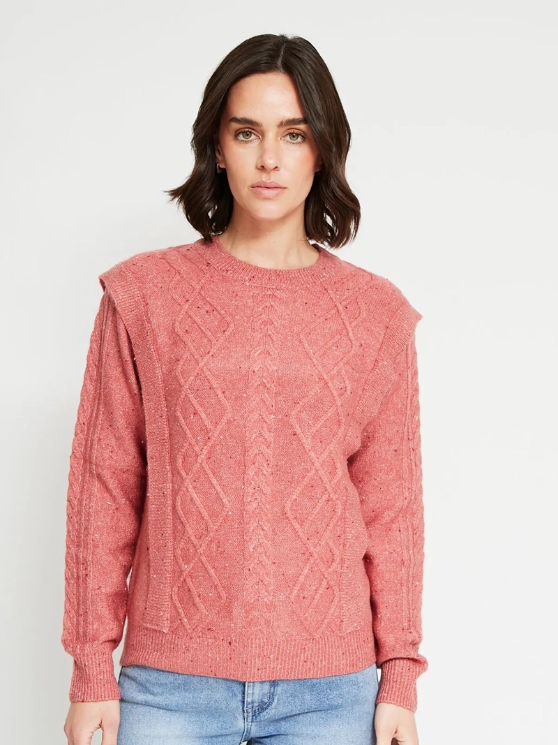 SWEATER MUJER AZIZ MANGA LARGA - 2