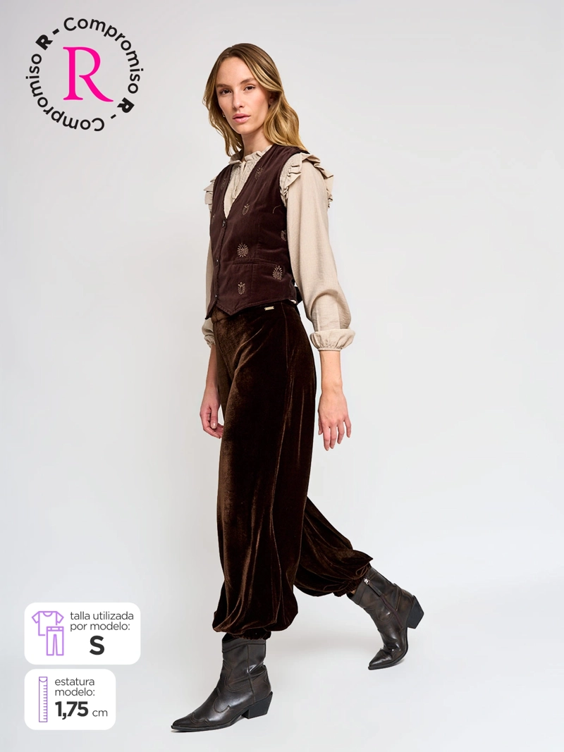 PANTALÓN MUJER TATIENNE BOMBACHO - 1