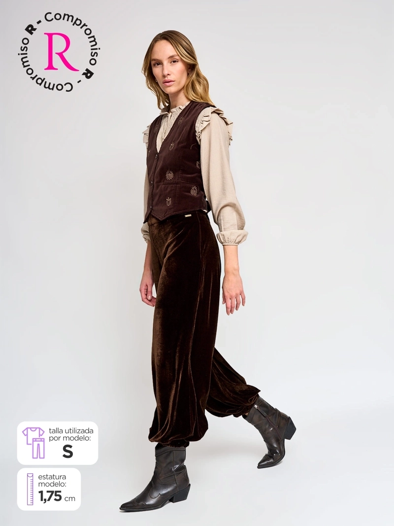 PANTALÓN MUJER TATIENNE BOMBACHO - 1