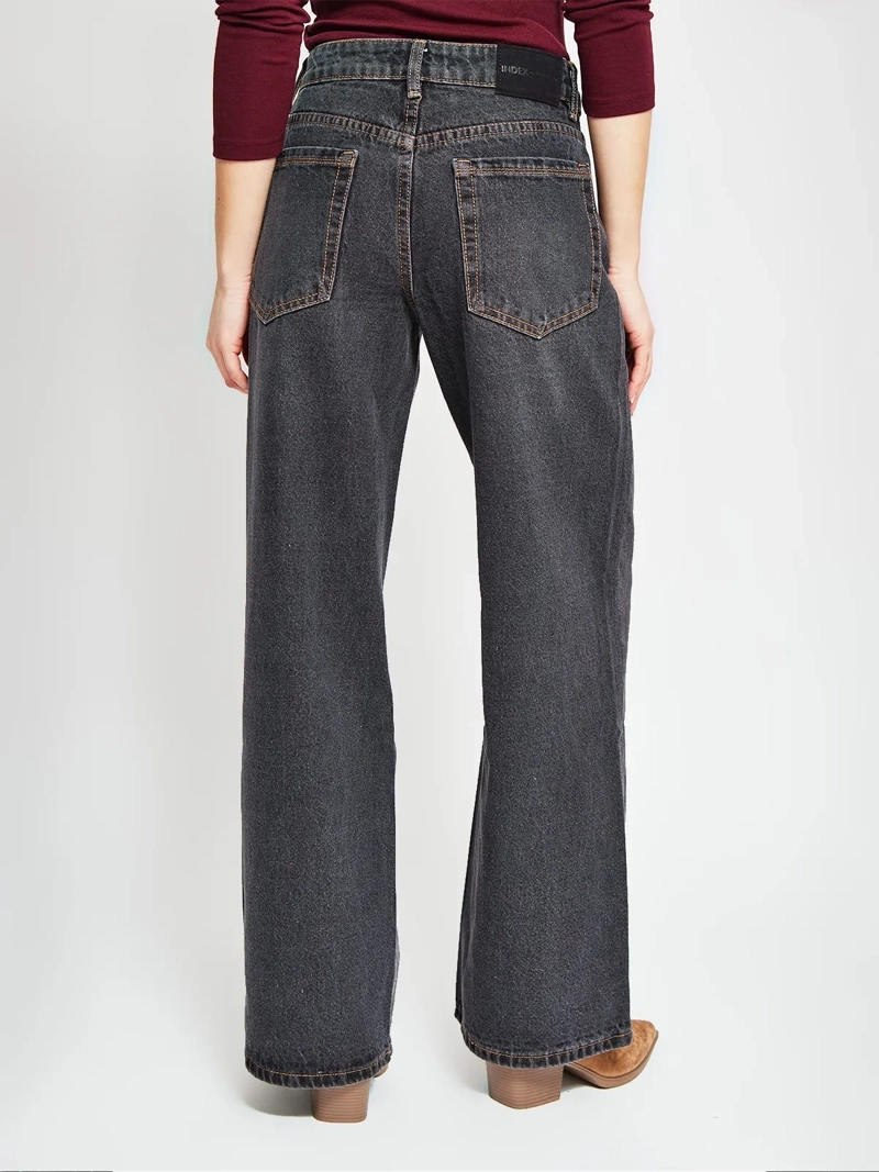 JEANS MUJER INDEX ALGODÓN BAGGY - 3