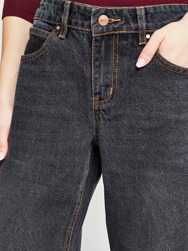 JEANS MUJER INDEX ALGODÓN BAGGY - 4