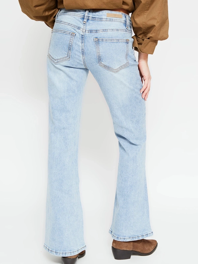 JEANS MUJER INDEX ALGODÓN FLARE - 3