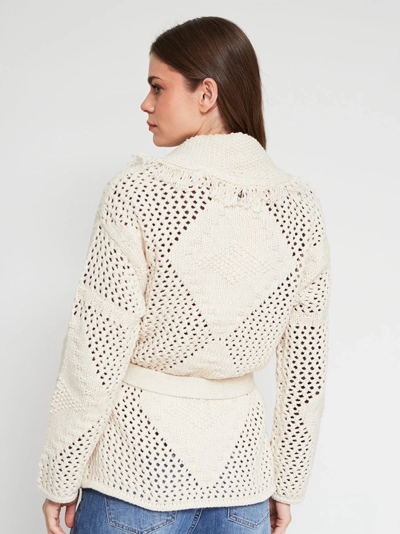 CARDIGAN MUJER TATIENNE FLECOS - 3