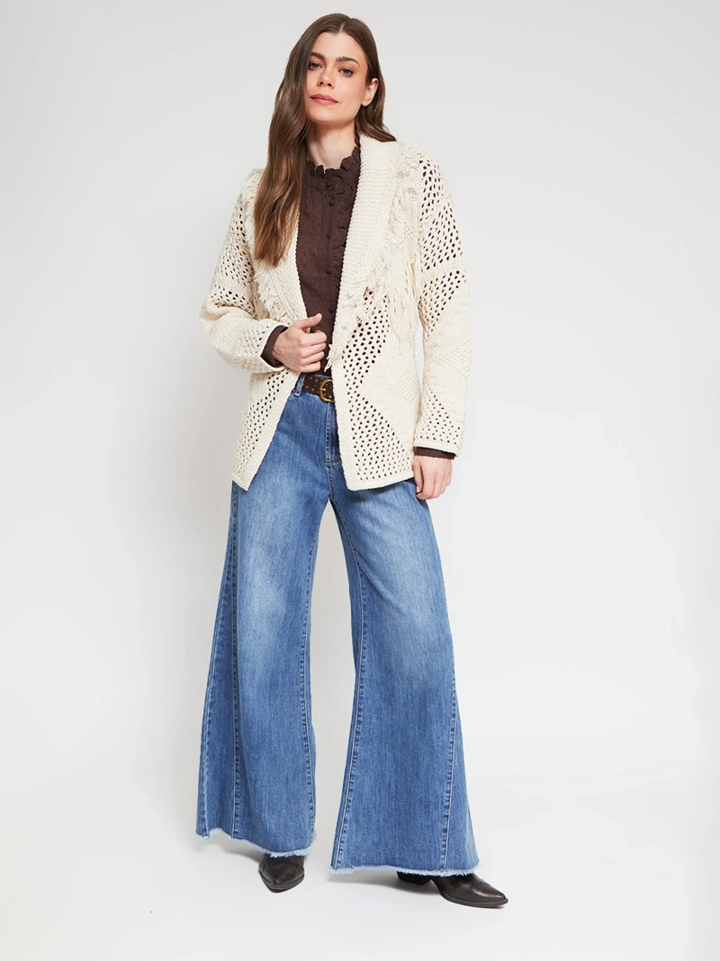CARDIGAN MUJER TATIENNE FLECOS - 5