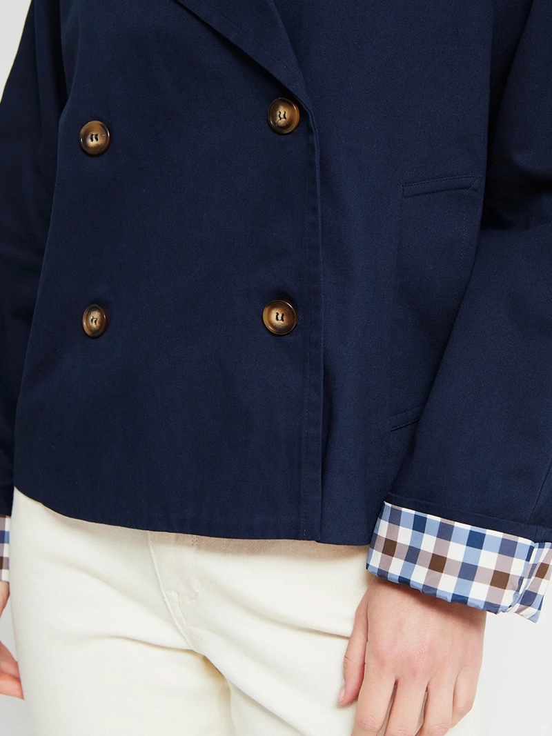 CHAQUETA MUJER REGATTA ALGODÓN TRENCH CORTO - 4
