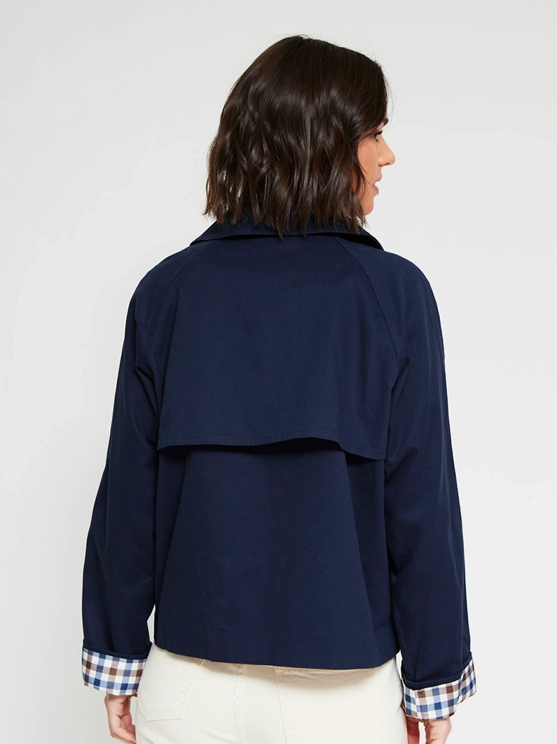CHAQUETA MUJER REGATTA ALGODÓN TRENCH CORTO - 3