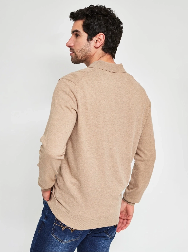 SWEATER HOMBRE MARQUIS ALGODÓN CUELLO POLO - 2