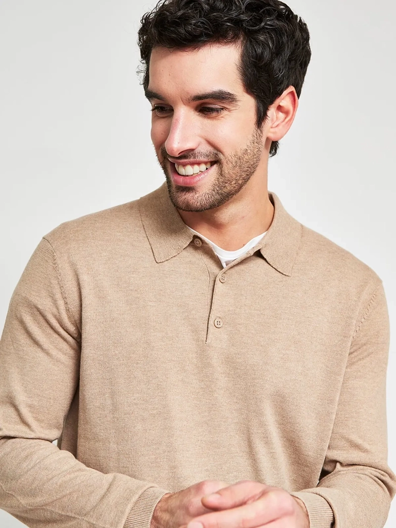 SWEATER HOMBRE MARQUIS ALGODÓN CUELLO POLO - 3