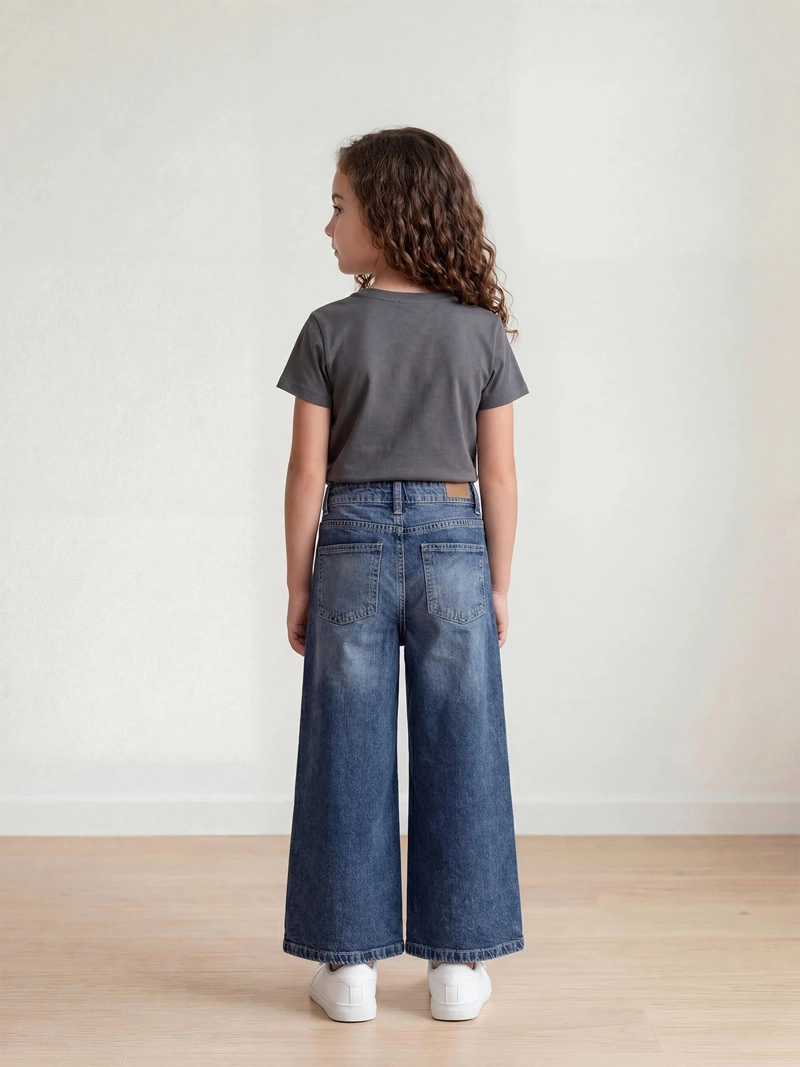 JEANS WIDE FIT NIÑA HARVEST  - 2