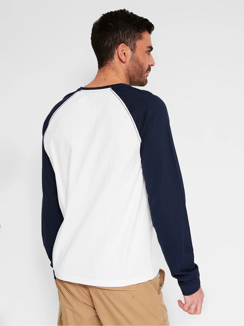 POLERA HOMBRE ROBERT LEWIS ALGODÓN MANGA LARGA - 2