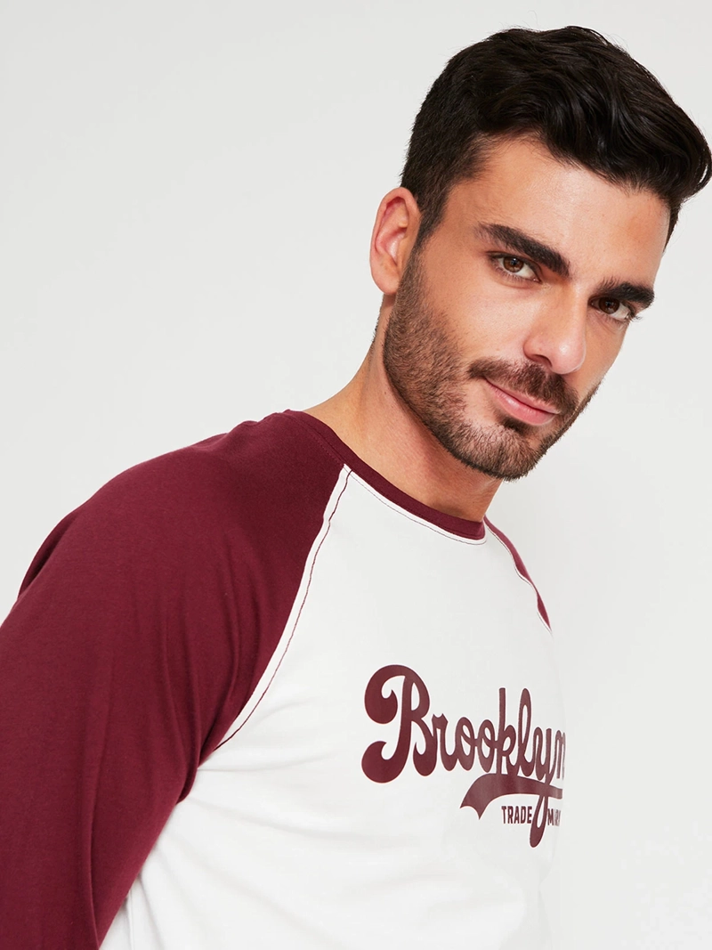 POLERA HOMBRE ROBERT LEWIS ALGODÓN MANGA LARGA - 3