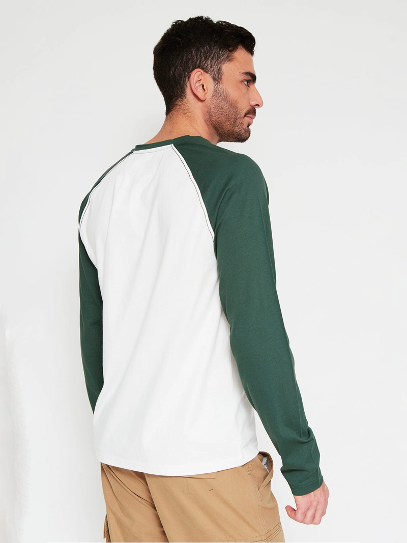 POLERA HOMBRE ROBERT LEWIS ALGODÓN MANGA LARGA - 2