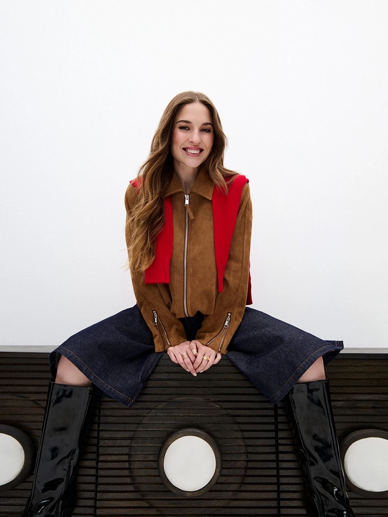 CHAQUETA MUJER MARQUIS BOMBER EFECTO PIEL - 1