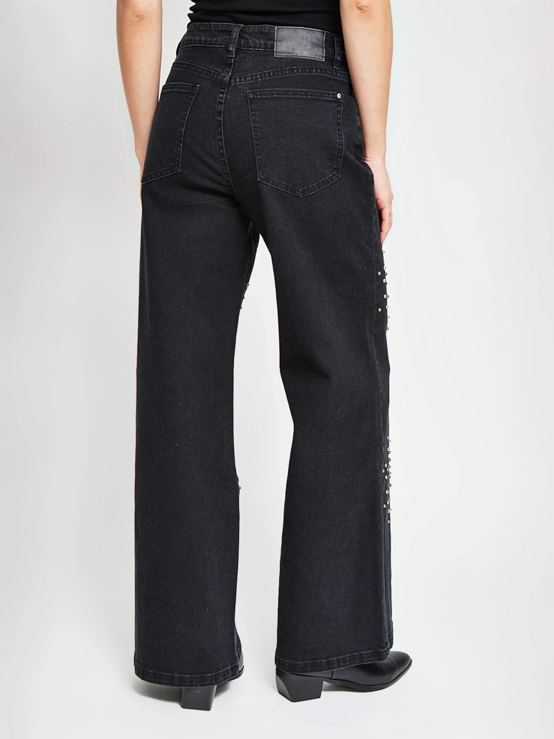 JEANS MUJER BARBADOS ALGODÓN TACHAS - 3