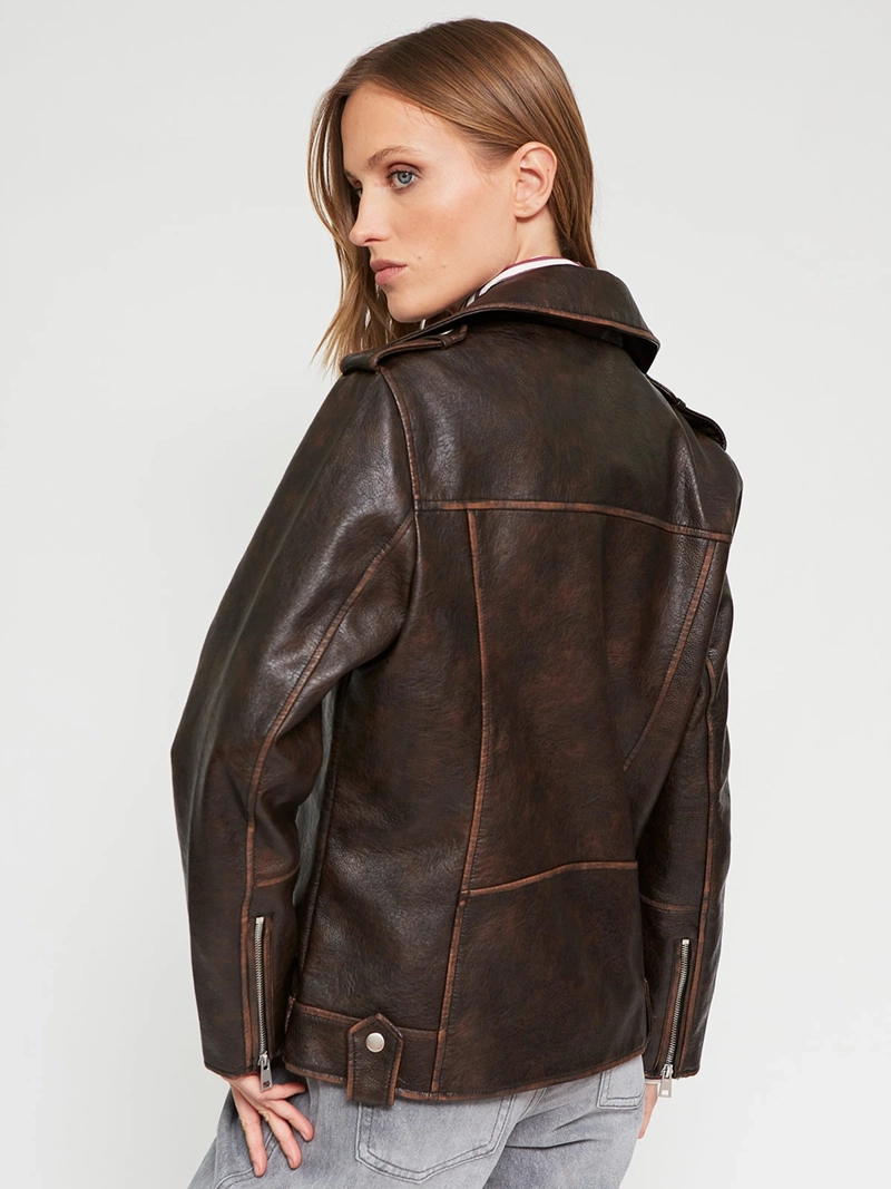 CHAQUETA MUJER MARQUIS EFECTO PIEL - 3