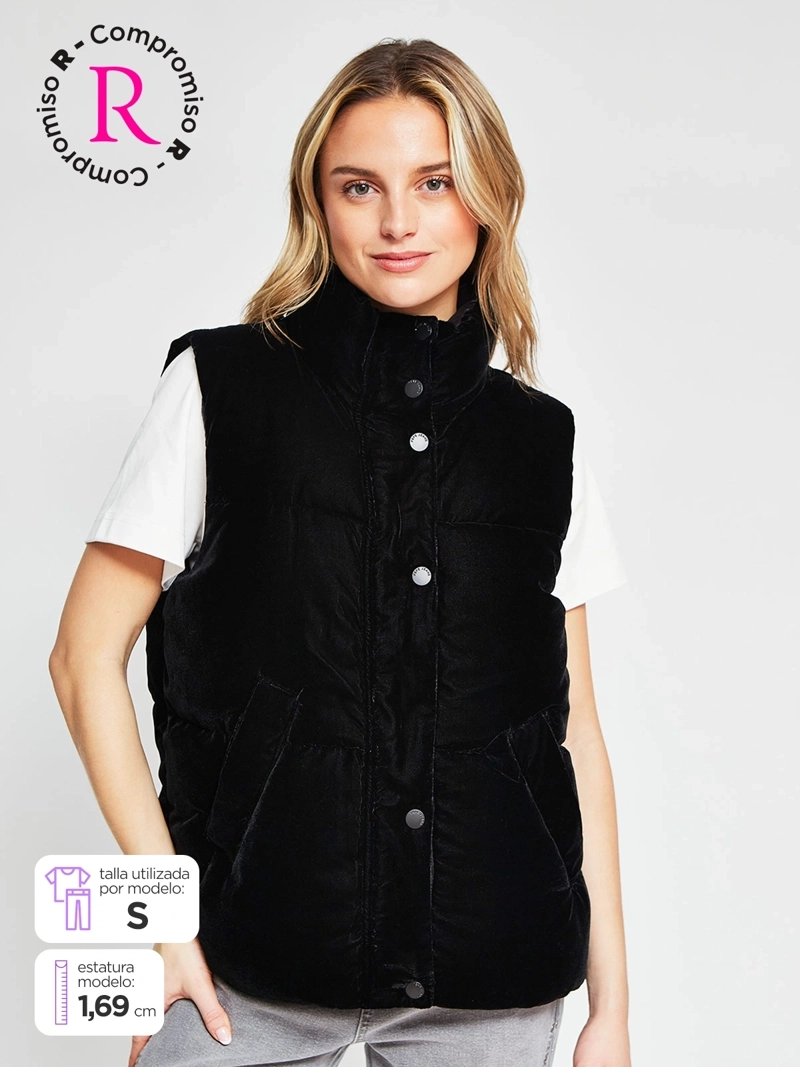 PARKA MUJER PEPE JEANS SIN MANGAS - 1