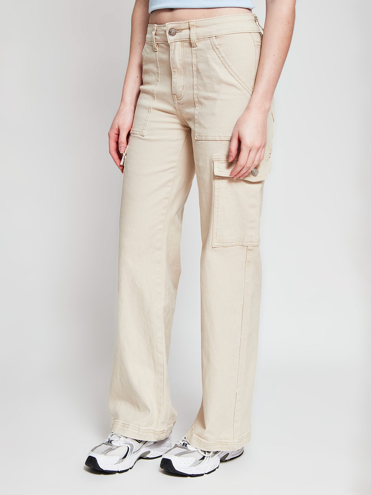 JEANS MUJER INDEX ALGODÓN CARGO - 2