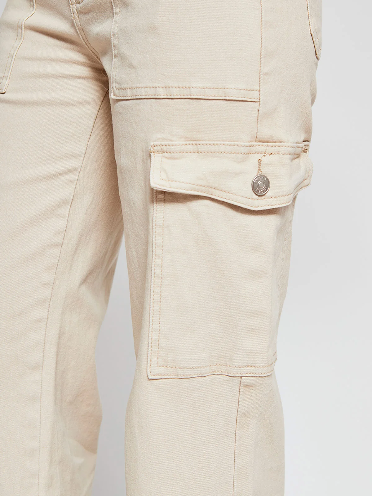 JEANS MUJER INDEX ALGODÓN CARGO - 4