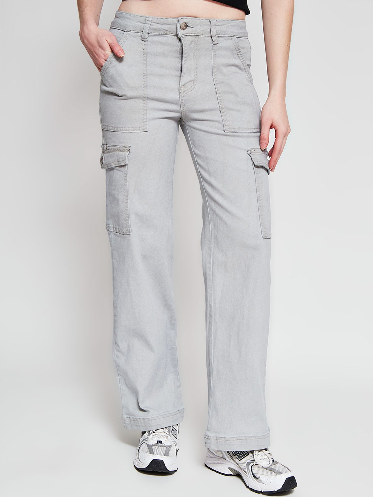 JEANS MUJER INDEX ALGODÓN CARGO - 2