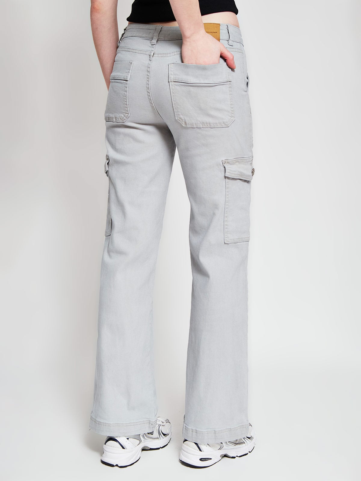 JEANS MUJER INDEX ALGODÓN CARGO - 3